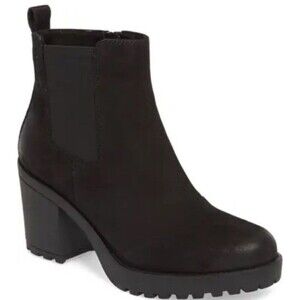 Vagabond Grace Chunky Block Heel Leather Chelsea Boots Women’s 39 8.5 EUC